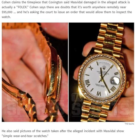 rolex fever|Rolex Fever claims another victim .